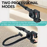 Souffleur d'air et aspirateur sans fil 2 en 1, collecteur de poussière de feuilles pour voiture, ordinateur, jardin, Compatible avec Makita 18V/21V 2