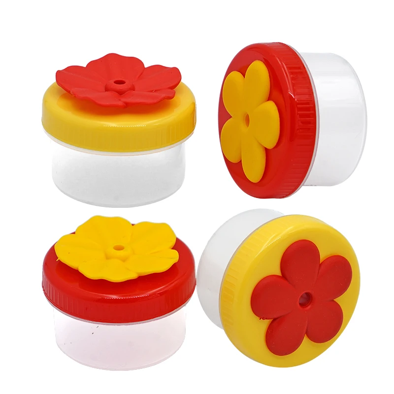 Bird Feeder Flower Hummingbird Ring Feeders For Outdoors Bird Feeders Garden Backyard Pet Bird Yard Water Drinking Supplies 1Pc