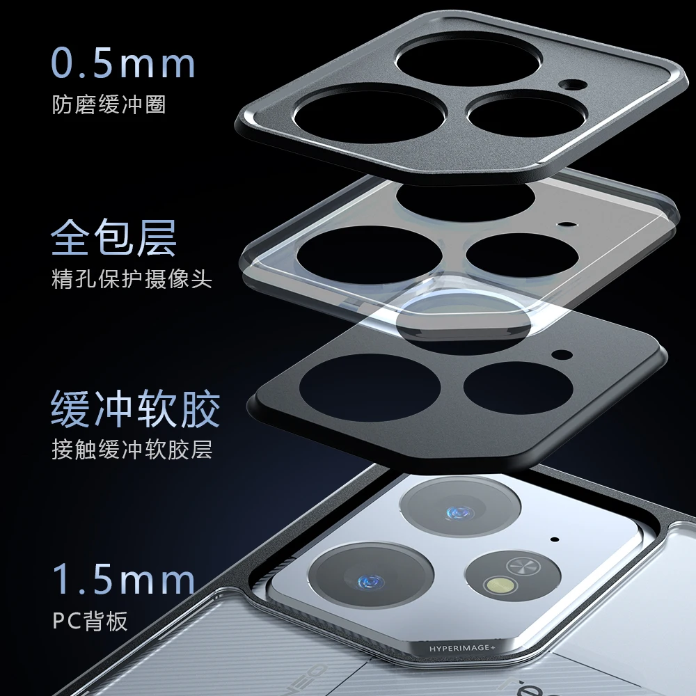 Enhanced Protective Frosted TPU and Acrylic Case with Anti-Drop Air Bag Design