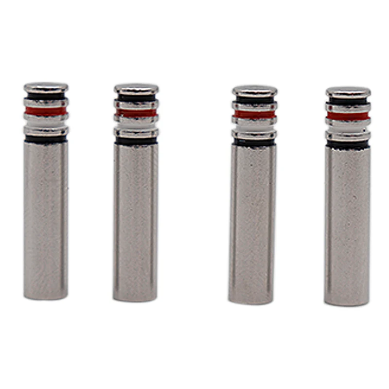4Pcs/L 4*19mm UK Tone Seamless Metal Shoelaces Tips Ends Replacement Repair Aglets DIY Sneaker Kits Silver Colors Glossy Fitting