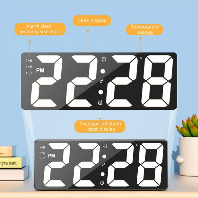 Voice Control Digital Alarm Clock 5