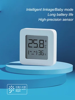 XIAOMI Thermometer 2 Mijia Electric Bluetooth Wireless Smart Hygrometer Thermometer Temperature Detection MI Mijia Home APP 2