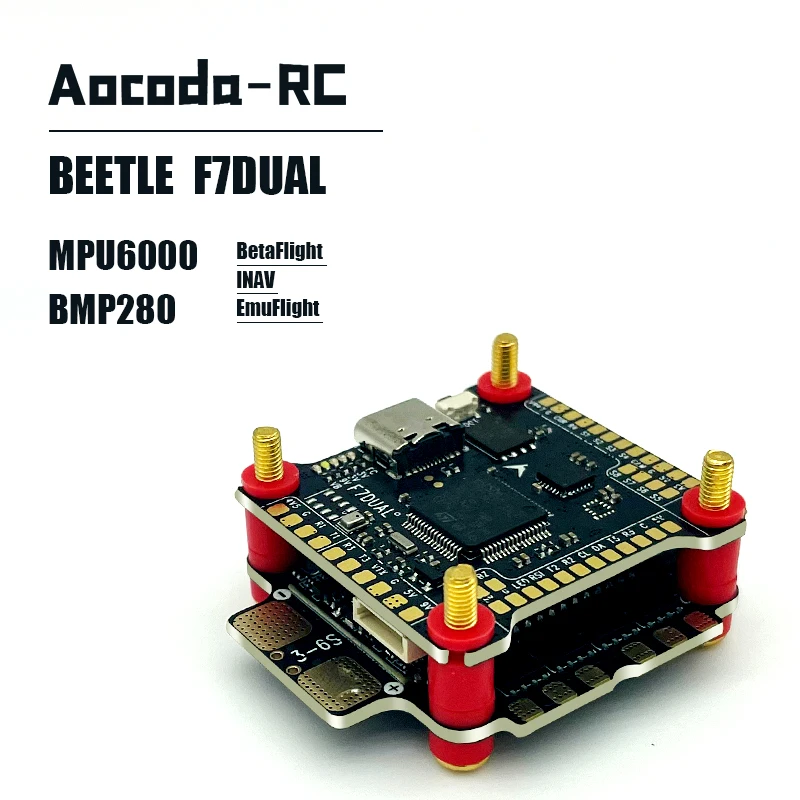 

Контроллер полета Aocoda-RC F760 Stack MPU6000 F7 3-6S MPU6000 BL32 60A 128K ESC