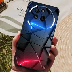 Custodia per telefono in silicone morbido e shockproof con cartone, 6.77