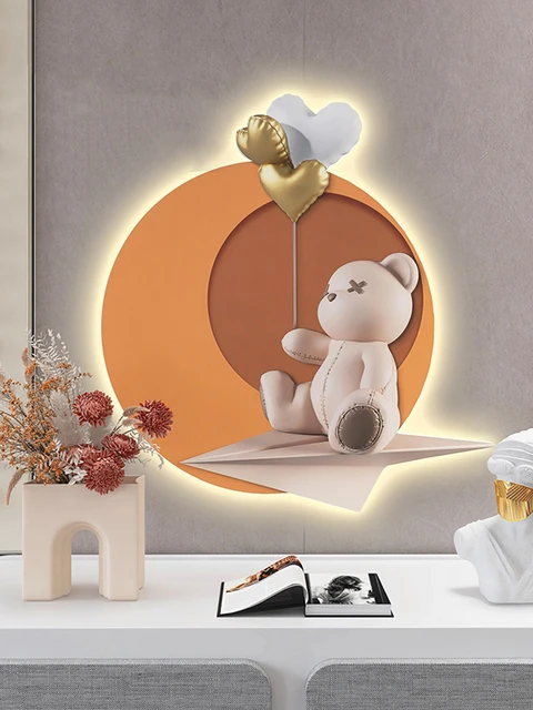 Lampe 3D Ours drôle • Veilleuse