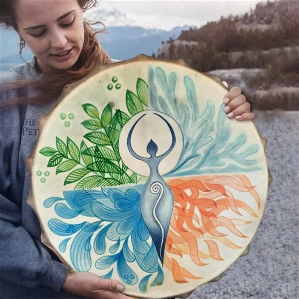 Shaman Drum Siberian Drum Spiritual Music Art Home Decor