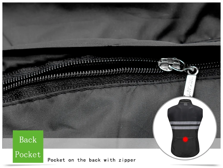 WOSAWE 새로운 남성 사이클링 조끼 남자 민소매 자전거 경량 조끼 야외 방풍 MTB 스포츠 바람 조끼