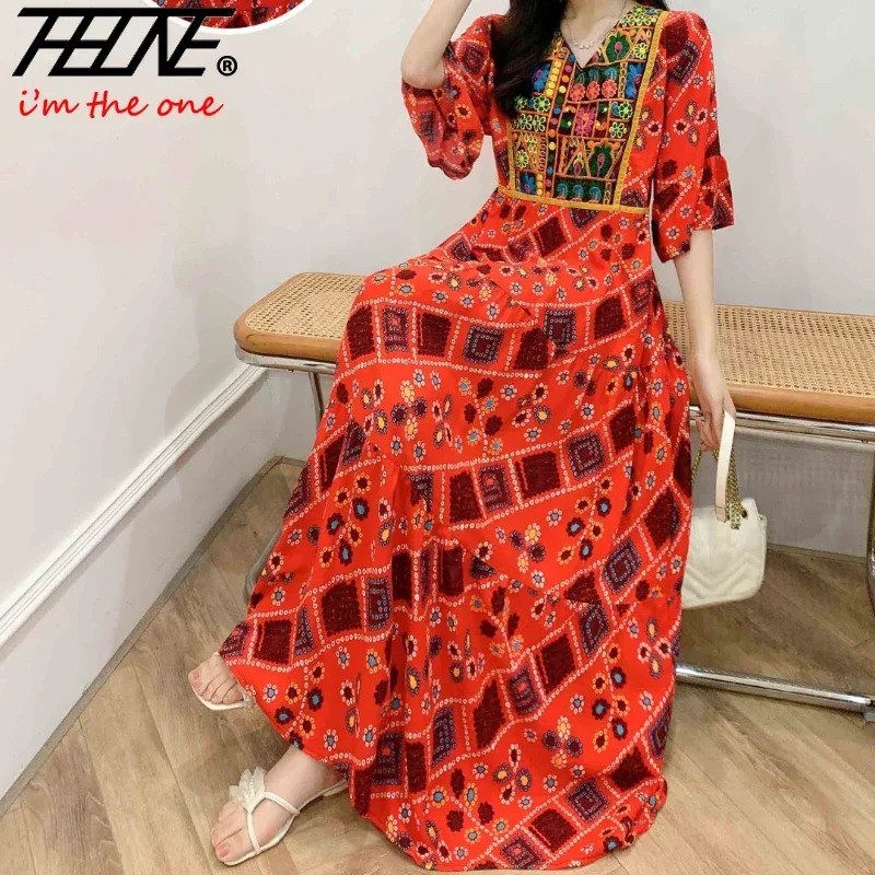 chinese dress ladies Indian Designer Long Gown Design For Women main image 0