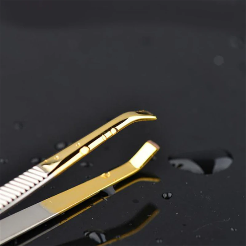 Tweezers Set Eyebrow Tweezers Set 1PC Make Up Tools Pince A Epiler Eyebrow Tweezer Stainless Steel Slant Tip Eyes Tweezer Clip For Face Hair Removal