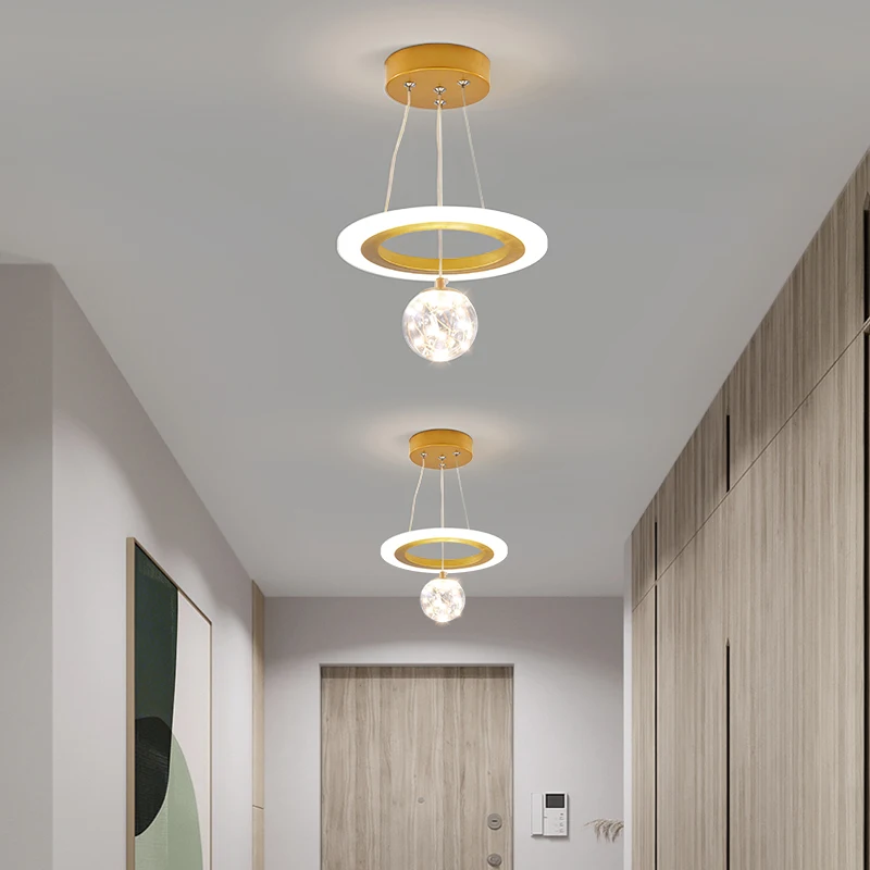 

Modern Led Pendant Light Hallway Aisle Corridor Hanging Lamp For Living Room Dining Room Bedroom Pendant Lamp Decor Chandeliers