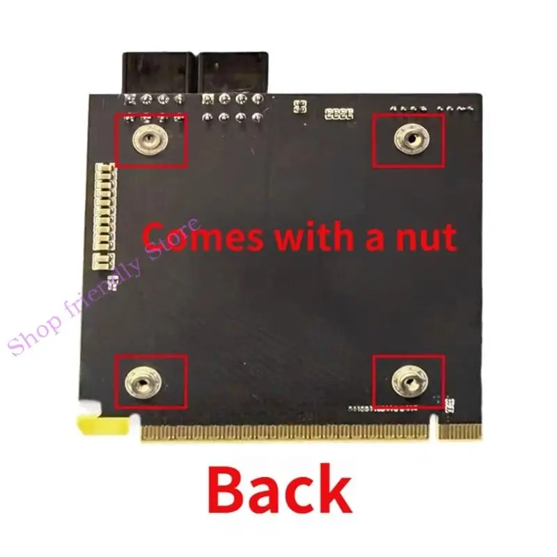 서버 금속 장착 브래킷 V100 GPU 컴퓨팅용 SXM2 PCIe 16X 변환기