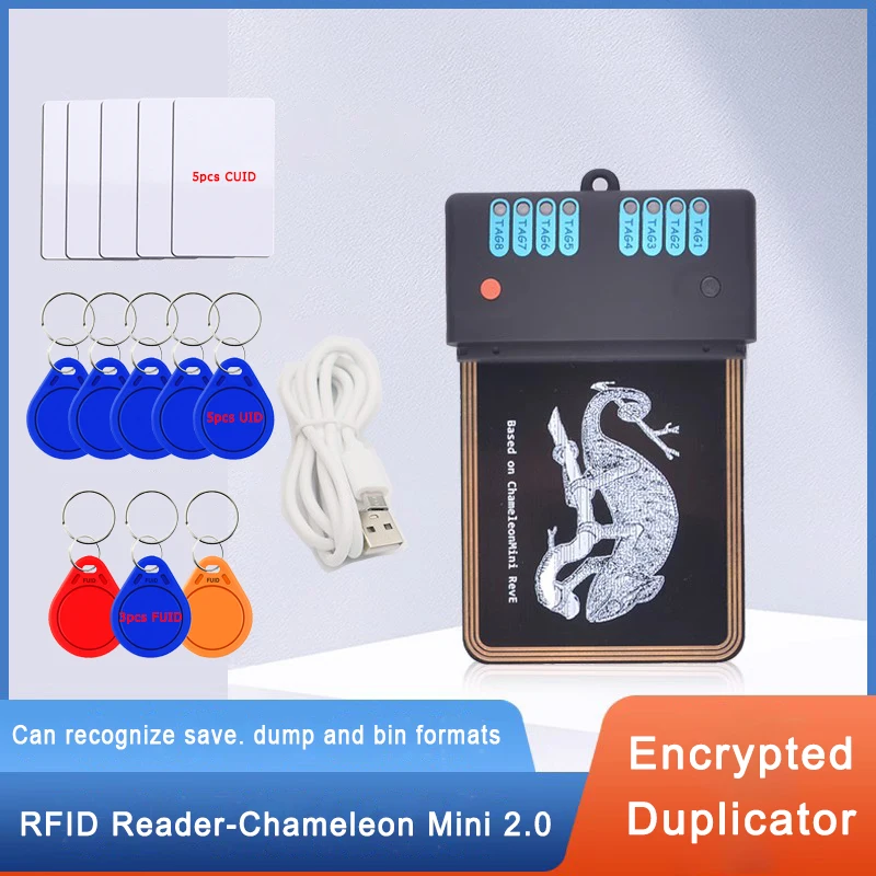 RFID-Chameleon-Rdv-Mini-2-0-Card-Reader-Proxmark3-NFC-Key-Detection ...