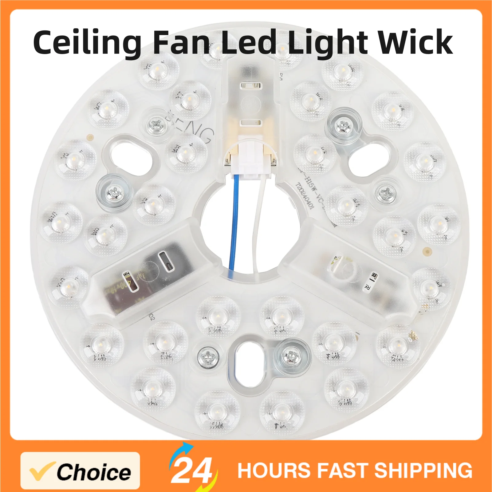 Ventiladordetechode5,3pulgadas,luzLED15w3CCT3000K4200K6500K,KitdeadaptacióndeventiladordetechoLEDredondoconmechadeluzLEDregulablede3colores-AliExpress39