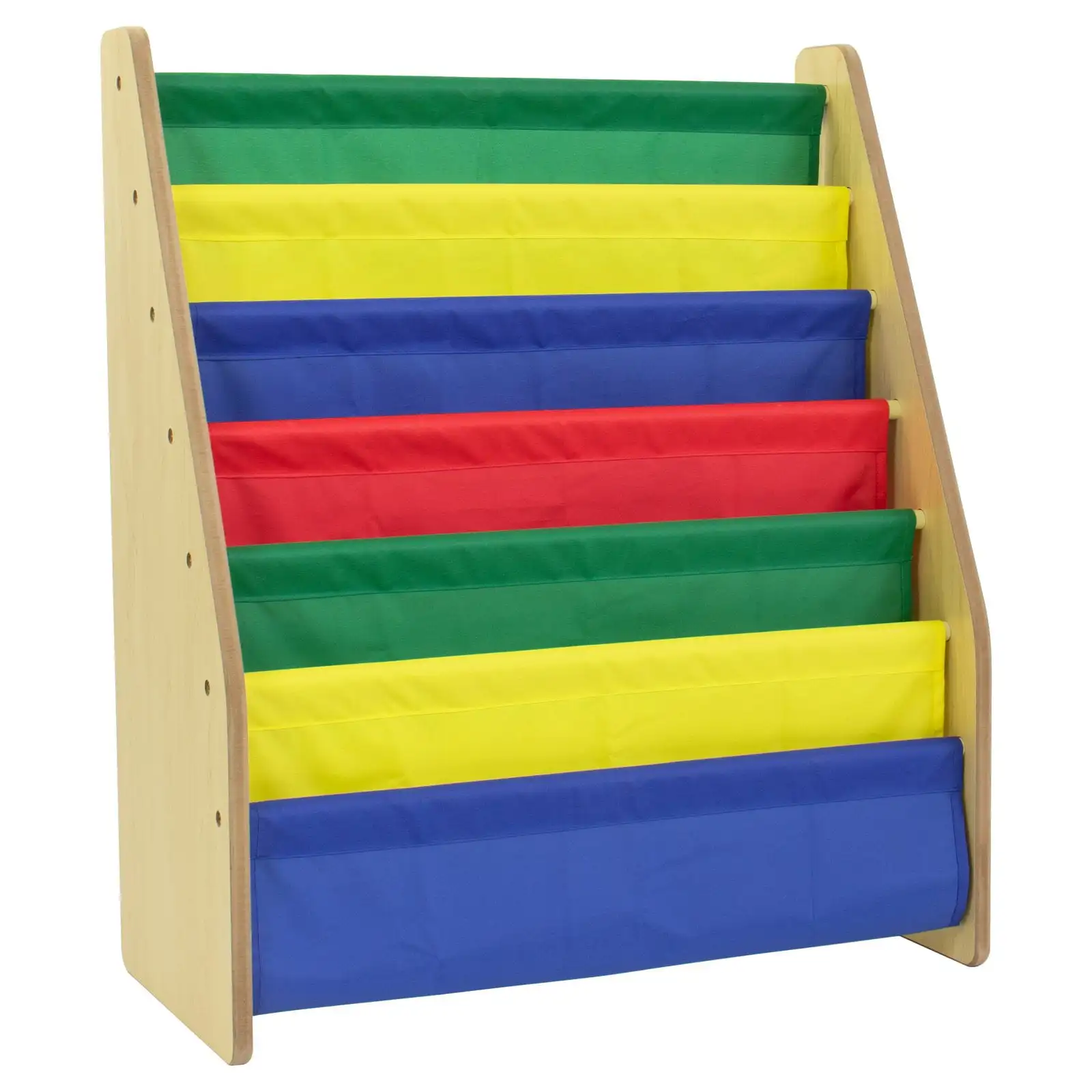 

Kids Supersized Bookcase with 6 Shelves, Multicolor