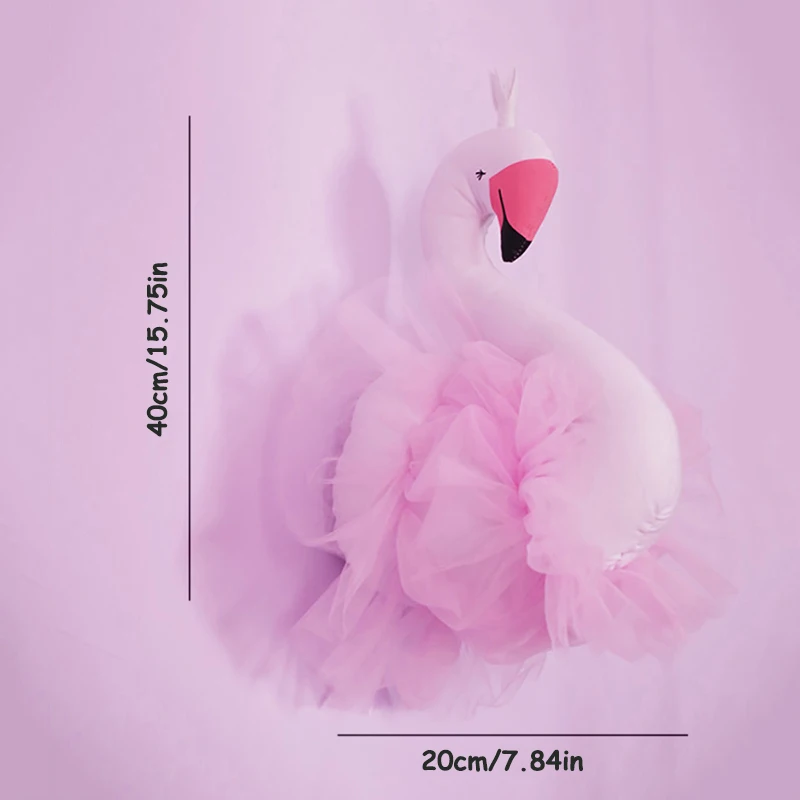 New Swan Crown Skirt Wall Hanging Decoration Baby Doll Hanging Decoration Home and Children's Room Accessories 3
