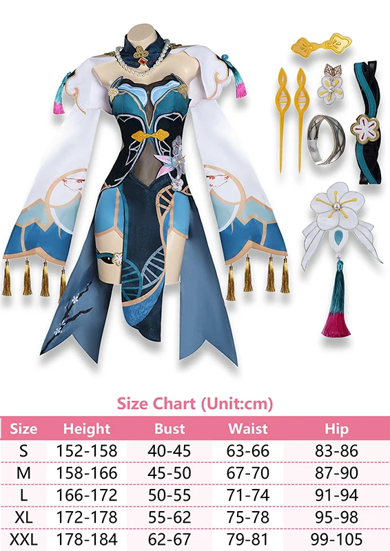 thumbnail image 1 of Juego Honkai Cos Ruan Mei Cosplay Disfraz Conjuntos de ropa de fantasía Accesorios de traje de carnaval de Halloween para niñas adultas Juego de rol, 1 of 5