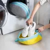 NEW 1/2PCS Washing Shoes Bag Dumpling Style Cotton Laundry Fluffy Fibers Easily Remove Dirt Washing Bags Shoes Clothes Organizer 4