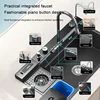 Stainless Steel Kitchen Sink Waterfall with Trash Can Cup Wash Right Side Undermount Countertop Washbasin Large Single Sink 2