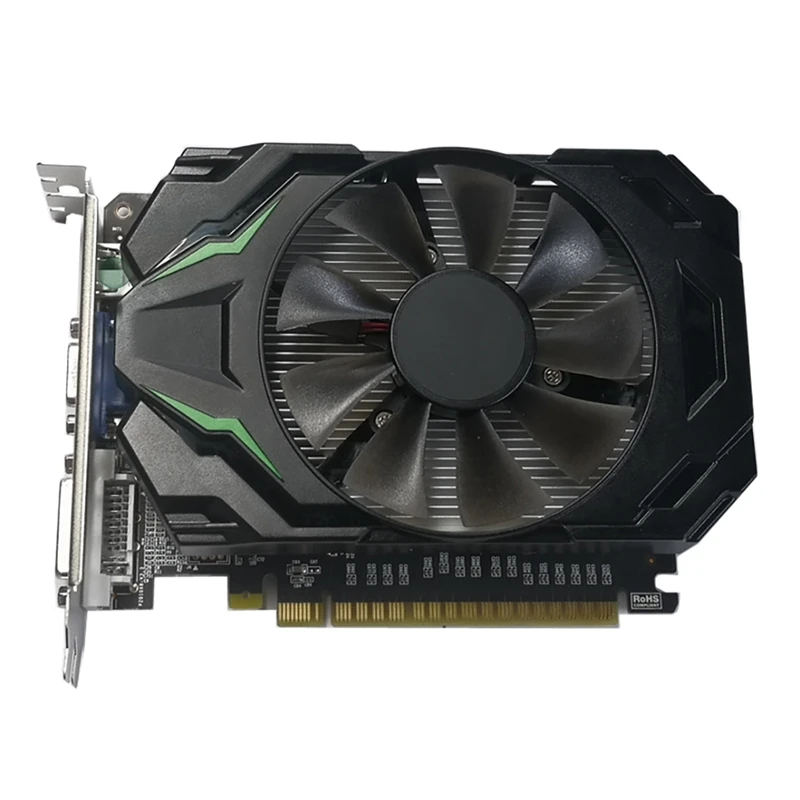 GT740 2G Ultra-Fast Graphics Card 2GB 128Bit GDDR5 900MHz/1000MHz PCI-E Desktop Computer Discrete Game Graphics Card