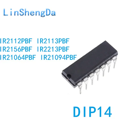 

10 шт. IR2112PBF IR2113 IR2156 IR2213 IR21064 IR21094 PBF встроенный DIP14