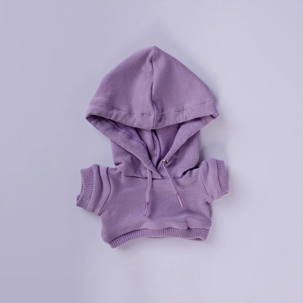 Clothes Accessory Handmade Hoodies for 10cm Dolls 10cm Dolls Hoodies Mini Clothes for 1/12 BJD Dolls Mini Clothes Cute
