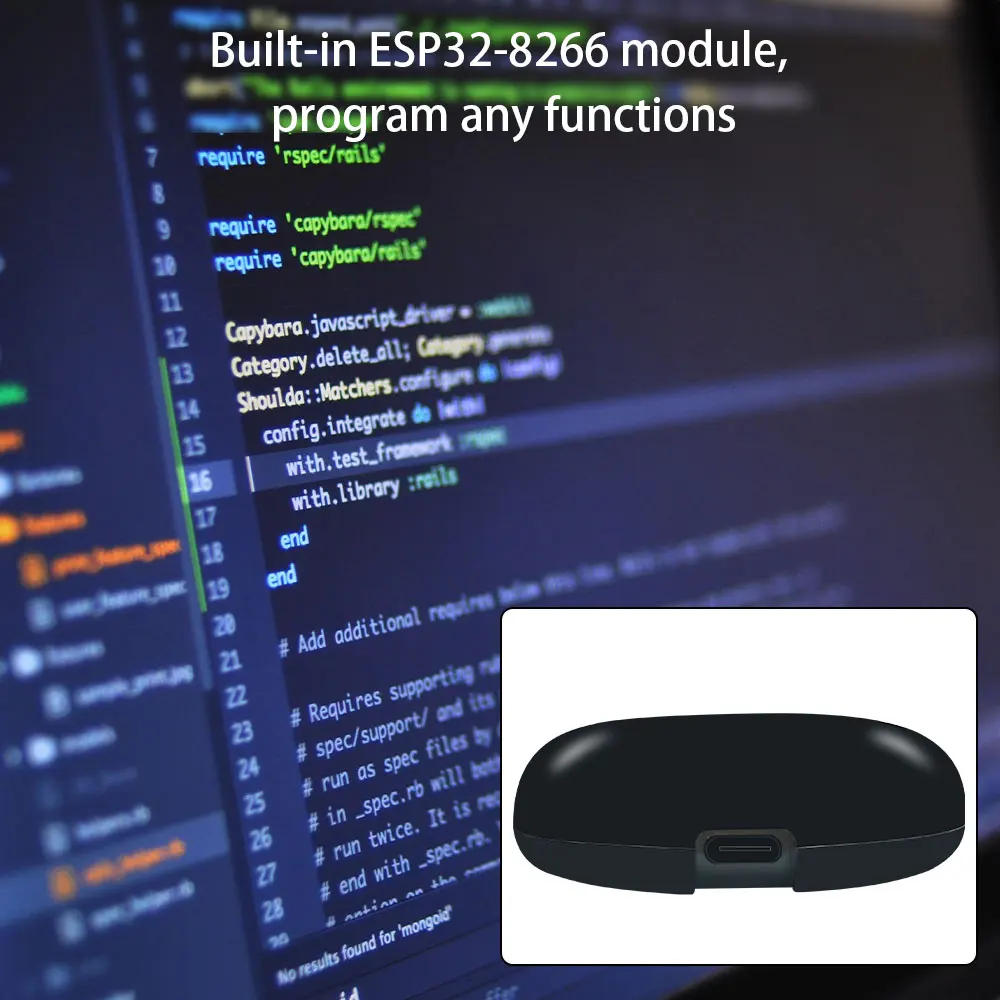 รูปสินค้า Tasmota MQTT IR รีโมทคอนโทรล ESP8285 ทํางานร่วมกับ Home Assistant โปรแกรมอัตโนมัติ DIY