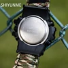 SHIYUNME Men's G Style Military Watch Waterproof Chronograph LED Electronic Compass Outdoor Sports Male Watch Relogios Masculino 3