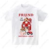 Family Farm T-shirt Birthday Shirt Boys and Girls T-shirt Paired with Customized Mom, Dad, Grandpa, Grandma T-shirt 3