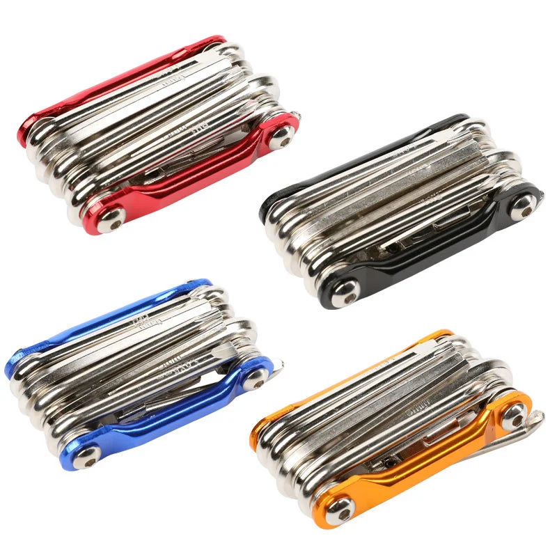 Bike Repair Tool Kit 11 In 1 Portable Multifunctional Bike Repair Tool Kit Outdoor Bicycle Cycling