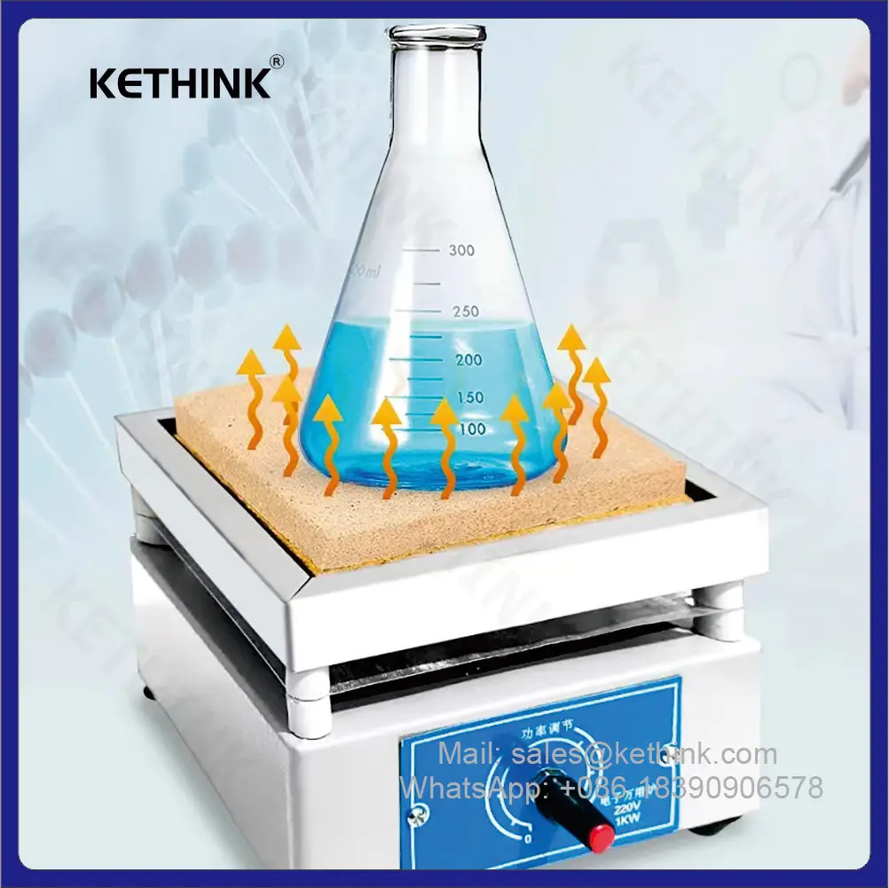 범용 전기 스토브 KETHINK KT-LF 시리즈 미니 실험실 열처리 용광로, 용광로 커버 포함, 1KW, 2KW