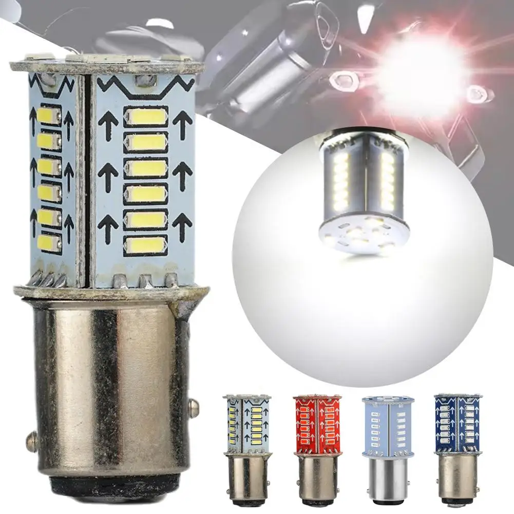 Motorcycle LED Taillights Flash High Brightness Brake Taillights DC Brightness Visibility Multifunctional Tail Light High 1 Y9C8