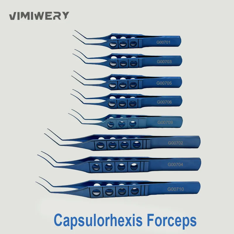 

Titanium Utrata Capsulorhexis Forceps Bloomberg Pierse Capsulorhexis Forceps Ophthalmic Surgical Instruments