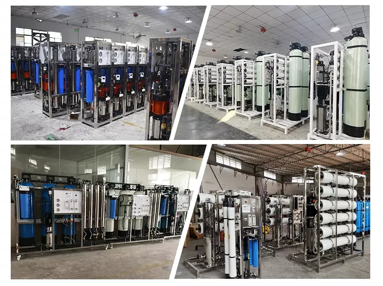GY1000-13Y4040-A02 1000lph Water Treatment Machinery For Commercial Drinking Reverse Osmosis Water Filter System