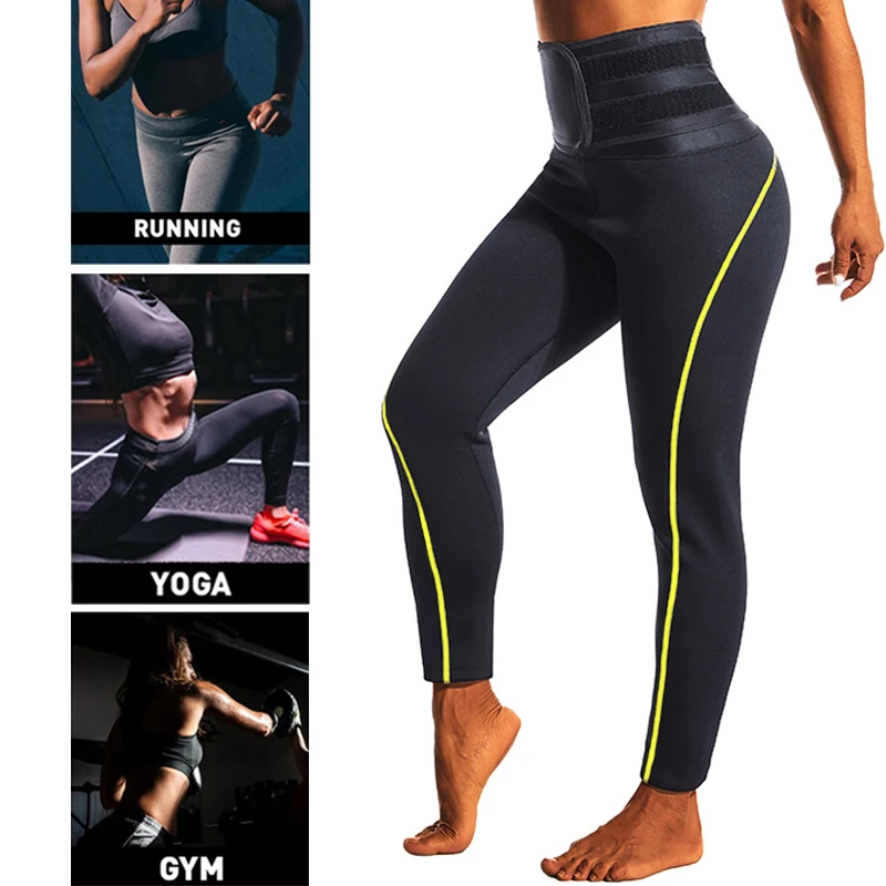 Damen Shapewear Figurformender Shapewear mit Sauna-Effekt und Taillengürtel, Shapewear für das Training im Fitnessstudio_voghion.com