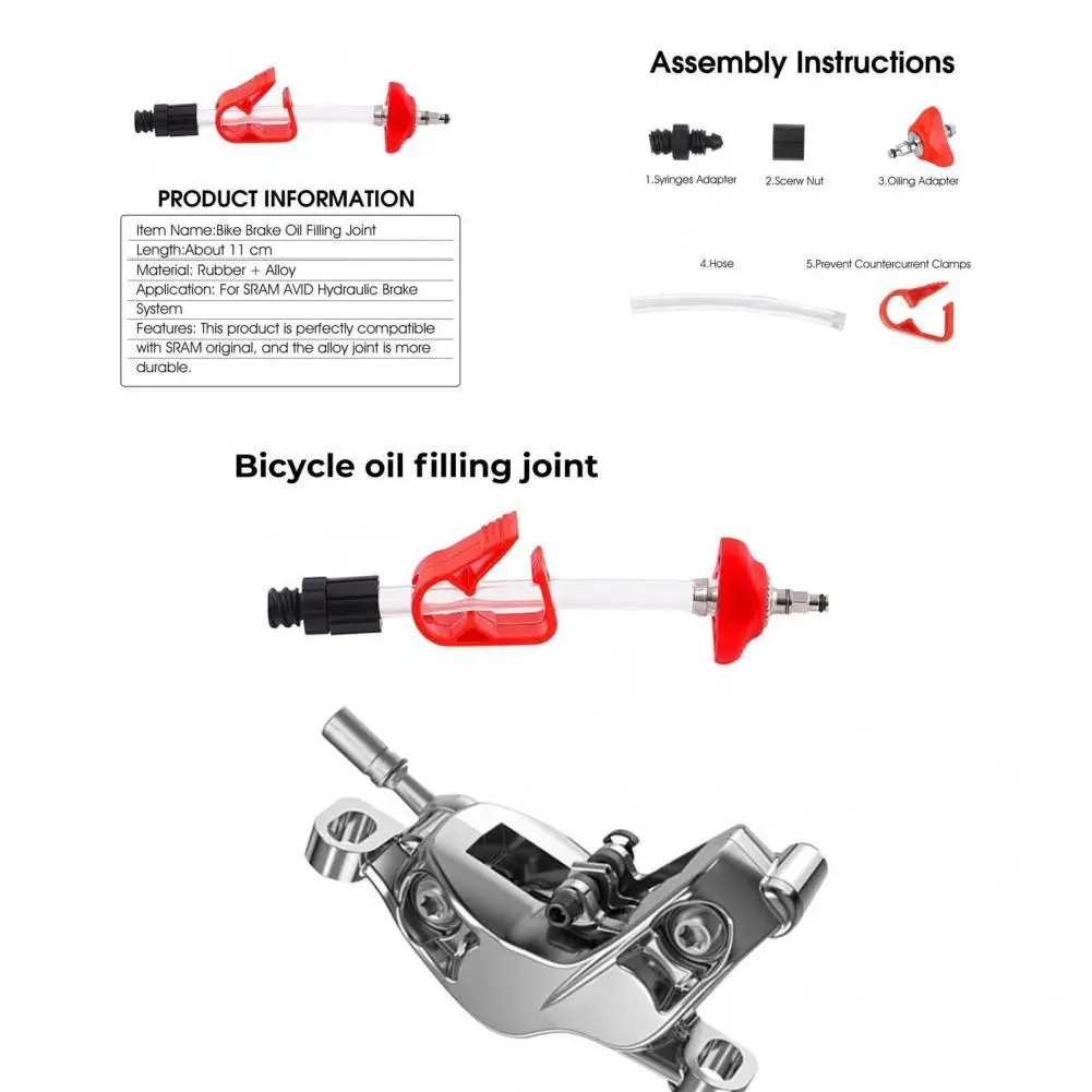 1 Set Helpful Professional Oil Filling Joint Long Service Life Adapter Simple Installation |