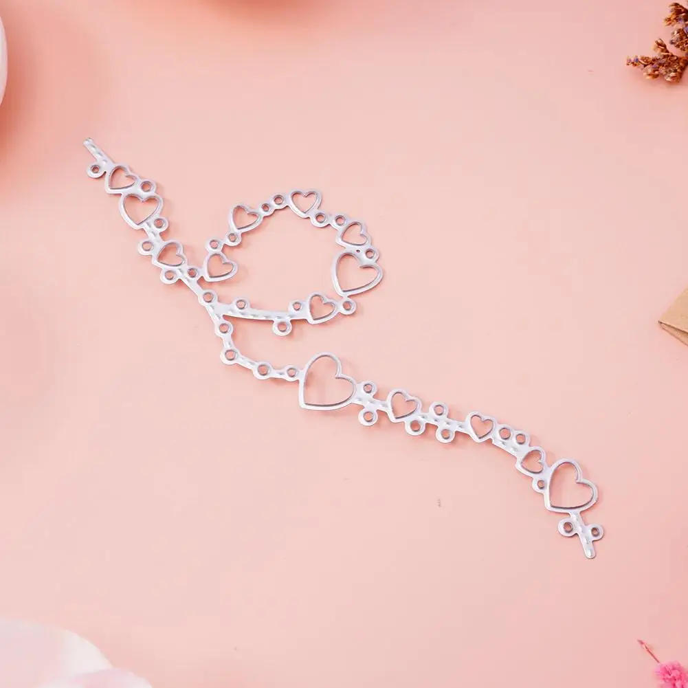 Description Picture 5 of itemHeart Lace Edge Frame Metal Cutting Dies Stencils For DIY Scrapbooking Decorative Embossing Handcraft Die Cutting Template N6D8