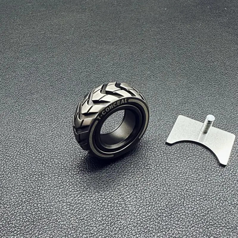 EDC Fidget Sliders Magnetic Metal Stainless Steel Stress Relief Adult Fidget Toy ADHD Casual Haptic Coin Blocks