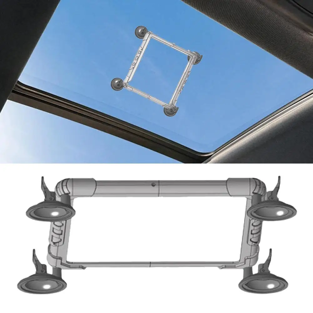 FOR Starlink Mini FOR Tesla Sucker Shell Holder Protective Cover With Silicone Suction Cup Accessories