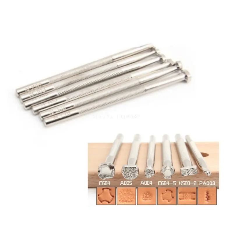 Leather Carving Process Special Embossing Tool Leather Embossing Punch DIY Goods Carving Fish Skin Texture Making Tools