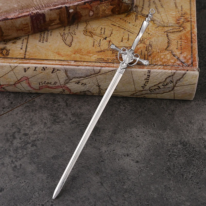 Chinese Sword Ruby Pendant Hairpin Hair for Women Retro Style Hair Sticks Ponytail Accessories Jewelry hair accessory Daily Personality Trend