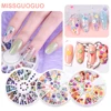 Mixed 3D Nail Art Glitter Rhinestone Irregular Crystal Gems Manicure Decoration Stone In Wheel DIY Accessories Nail Supplies 4