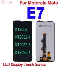 

6.5" Original For Motorola Moto E7 XT2052 XT2052-1 XT2095-1 LCD Display Touch Screen Digitizer Assembly Frame for Moto E7 LCD