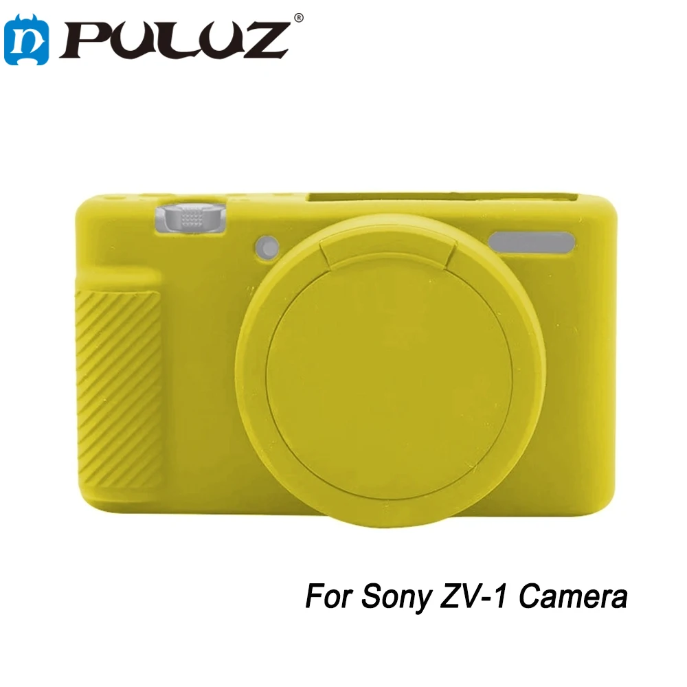 Puluz Soft High Quality Natural Silicone Material Protective Case For Sony Zv-1 Camera Protect Housing And Keypad