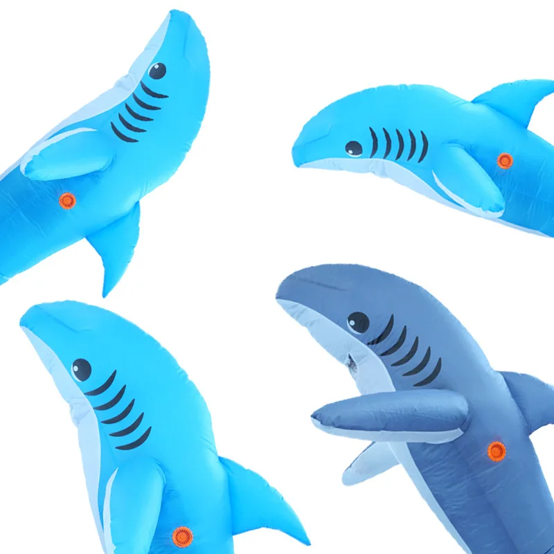 

Надувная одежда Bikachu shark с мультяшными животными, наряженными как взрослые, для представлений на открытом воздухе, игровых костюмов, Хэллоуина