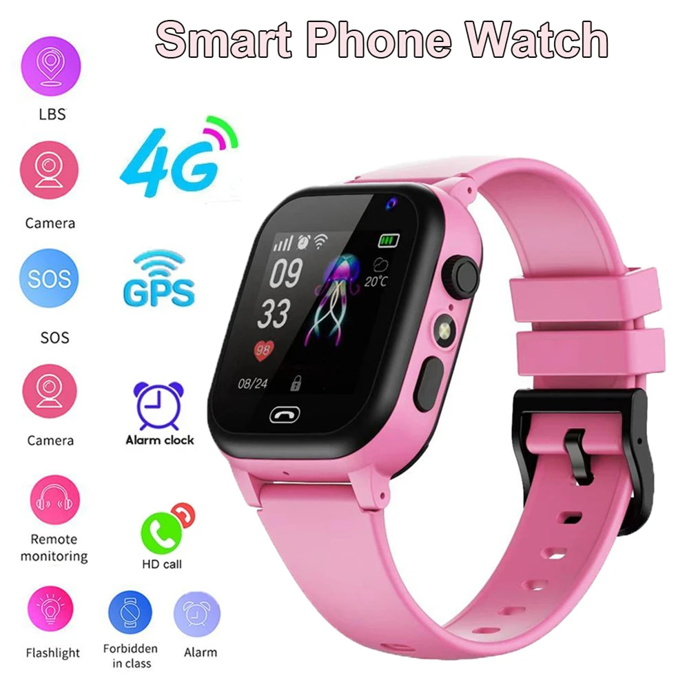 Kids 4G Smart Watch with GPS Location & Video Calling 1