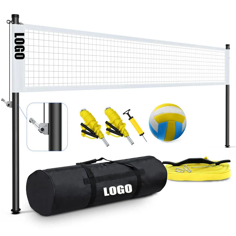 Portable Professional Outdoor Volleyball Net Antenna Set