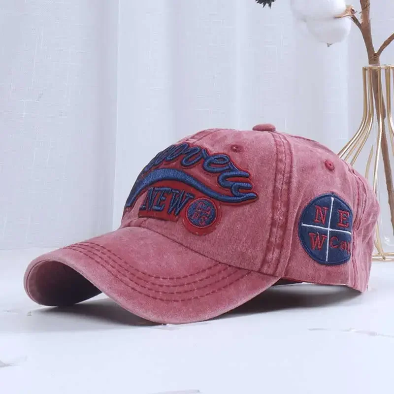 Boné Trucker Vintage Vail - 100% Algodão Lavado, Ajustável Unissex