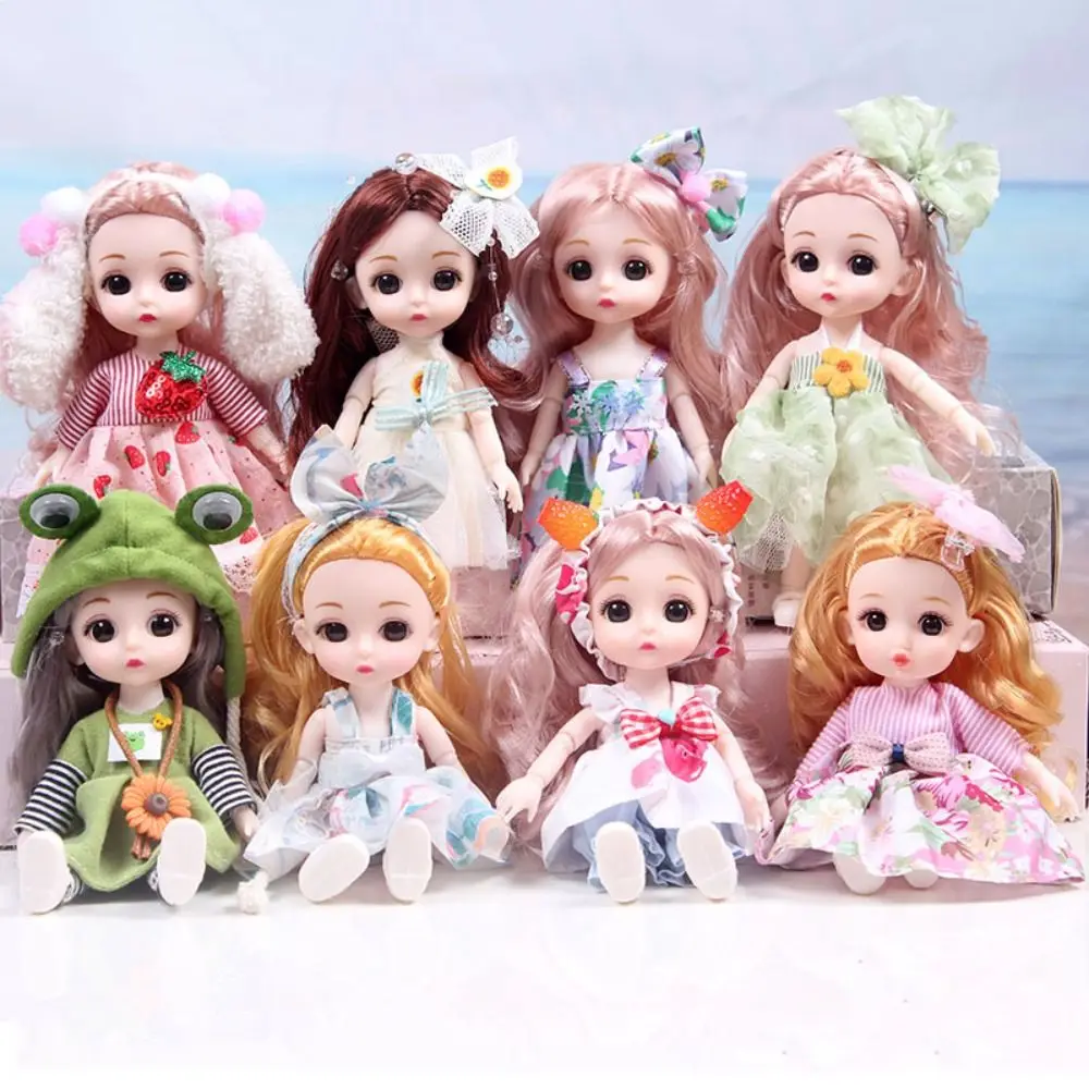 Doll Princess Dolls Model Princess Dolls Toys Mini Multi Joint Doll Movable Jointed Princess Dolls Toy Set Molly Girls' Doll hengjia multi jointed sinking wobblers swimbait рыболовные приманки 12см 16g для щуки плавательная приманка крэнкбейт форель окунь рыболовные снасти приманки