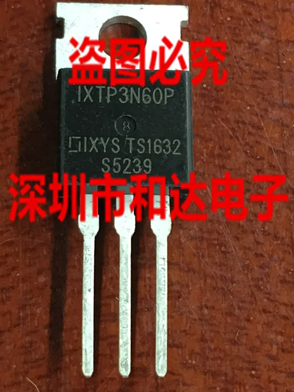 

5PCS-10PCS IXTP3N60P TO-220 600V 3.0A ORIGINAL ON STOCK