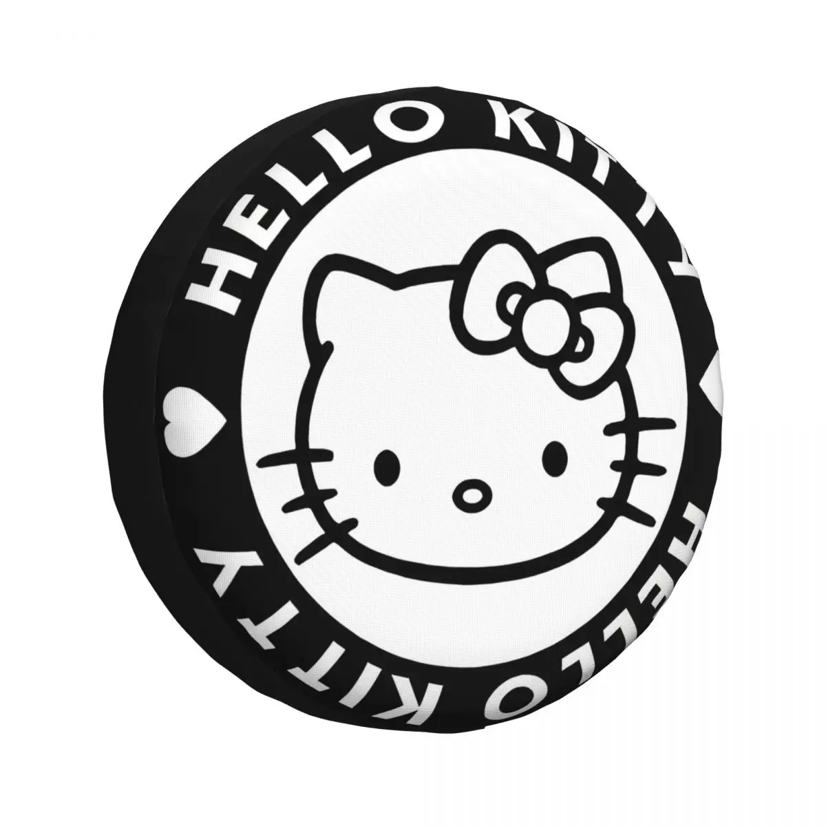 Hello Kitty Spare Tire Cover for RV Trailer Waterproof Car Wheel Cover with Fit for SUV Camper Off-Road Vehicle
